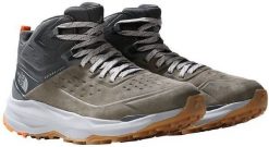 Buty męskie The North Face Vectiv Exploris 2 Mid FUTURELIGHT LTHR - green/grey. Szare buty trekkingowe męskie The North Face, bez wzorów, bez zapięcia. Za 720.05 zł.