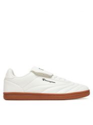 Champion Sneakersy PRESTIGE FLAP S22466-WW001 Biały. Białe buty sportowe na co dzień męskie CHAMPION, m, bez wzorów, z materiału, bez ramiączek, bez kaptura. Za 239.99 zł.