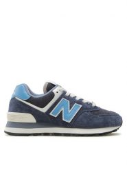 New Balance Sneakersy U574EZ2 Granatowy. Niebieskie buty sportowe na co dzień męskie New Balance, m, bez wzorów, ze skóry, bez ramiączek, bez kaptura. Za 299.99 zł.