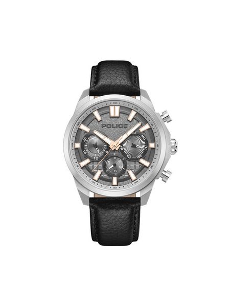 Police Zegarek Rangy PL.PEWGF0021006 Srebrny. Szare, analogowe zegarki męskie Police, srebrne. Za 799.99 zł.