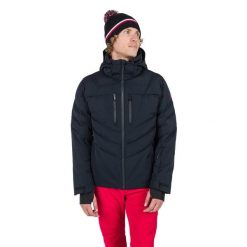 Kurtka narciarska męska Rossignol Blackside Puffy. Czarne kurtki narciarskie i snowboardowe męskie Rossignol, na zimę, m, bez wzorów, bez kaptura, narciarskie. Za 2,059.00 zł.