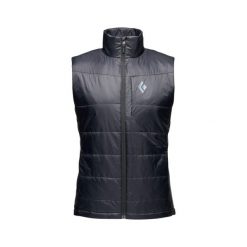 Kurtka puchowa bez rękawów Black Diamond Solution 2.0. Czarne kurtki męskie Black Diamond, bez wzorów, z puchu, sportowe, bez ramiączek, bez kaptura. Za 681.00 zł.