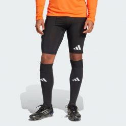 Legginsy Squadra 25 Goalkeeper Padded Short. Białe legginsy męskie ADIDAS, l, bez wzorów, z materiału, do piłki nożnej. Za 179.00 zł.
