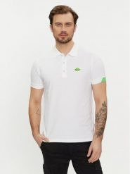 Replay Polo M3540A.000.20623 Écru Regular Fit. Koszulki polo męskie Replay, m, bez wzorów, z bawełny, bez kołnierzyka, bez ramiączek. Za 199.99 zł.