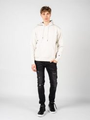 Champion Bluza "Hoodie" | HBS0889407D55 | Mężczyzna | Szary. Szare bluzy nierozpinane męskie CHAMPION, m, bez wzorów, z bawełny, bez ramiączek, bez kaptura. W wyprzedaży za 129.00 zł.