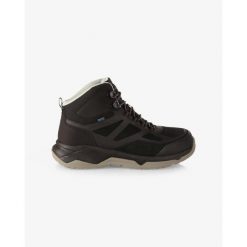 Unisex wysokie buty outdoorowe Kilpi PITON HIGH WP-U. Czarne buty trekkingowe męskie Kilpi, bez wzorów, z nylonu, sportowe, bez obcasa, bez zapięcia. Za 422.05 zł.