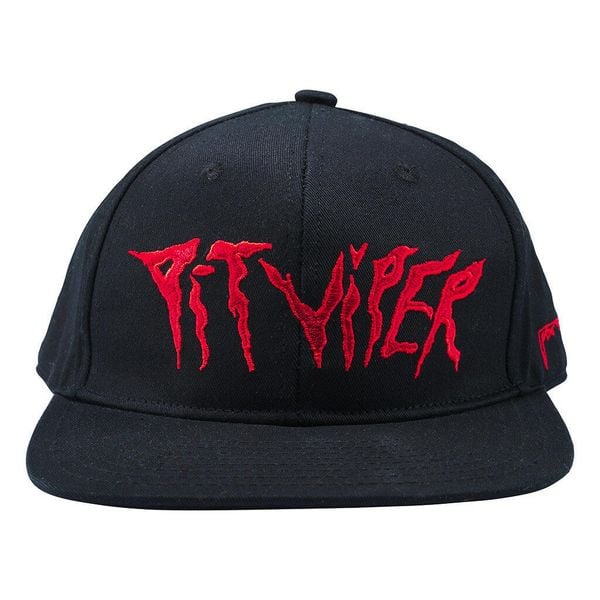 Czapka typu snapback Pit Viper Reign in Mud. Czarne czapki męskie PIT VIPER, bez wzorów, sportowe. Za 199.00 zł.