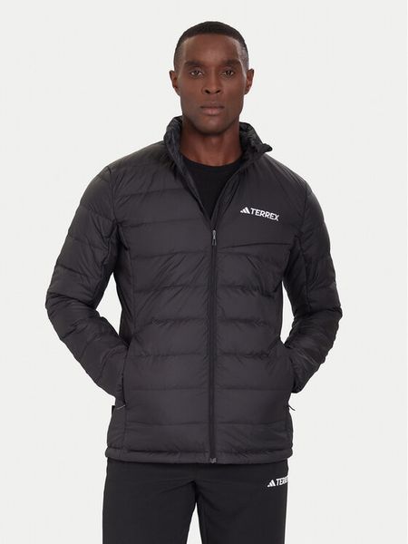 Adidas Kurtka puchowa Terrex Multi Light Down JZ9966 Czarny Regular Fit. Czarne kurtki outdoor męskie ADIDAS, m, bez wzorów, z puchu, bez kaptura, outdoorowe. Za 399.99 zł.
