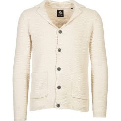 Sweter rozpinany w kolorze beżowym. Brązowe kardigany męskie Otto Kern, z bawełny. W wyprzedaży za 301.95 zł.