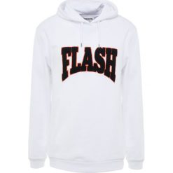 Essentiel Antwerp KINSHIP HOODED Bluza z kapturem white. Białe bluzy nierozpinane męskie Essentiel Antwerp, m, z bawełny, z kapturem. W wyprzedaży za 395.85 zł.