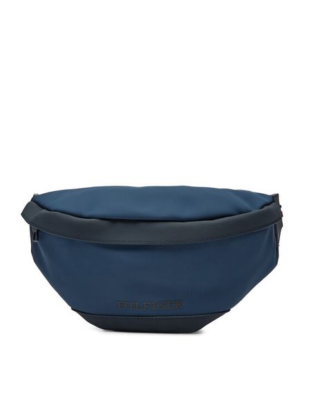 Tommy Hilfiger Saszetka nerka Monotype Pu Bumbag AM0AM12603 Granatowy. Niebieskie saszetki męskie Tommy Hilfiger, bez wzorów, ze skóry. Za 199.99 zł.