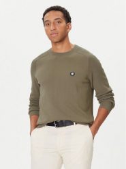 BOSS Sweter C-Illian 50543136 Beżowy Regular Fit. Brązowe kardigany męskie Boss, m, bez wzorów, z bawełny, bez ramiączek. Za 799.99 zł.