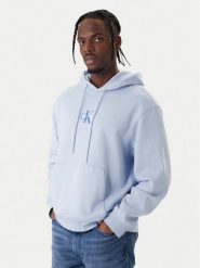 Calvin Klein Jeans Bluza LV04RD243G Fioletowy Regular Fit. Fioletowe bluzy nierozpinane męskie Calvin Klein Jeans, m, bez wzorów, z bawełny, bez ramiączek, bez kaptura. Za 409.99 zł.