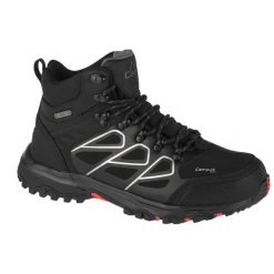 Buty trekkingowe męskie, Campus Kamet. Czarne buty trekkingowe męskie Campus, bez wzorów, z materiału, sportowe, bez obcasa, bez zapięcia. Za 292.99 zł.