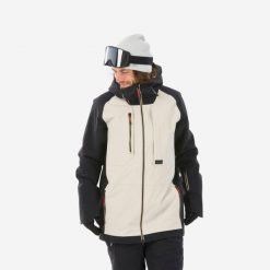 Kurtka snowboardowa męska Dreamscape SNB 900 UP. Brązowe kurtki narciarskie i snowboardowe męskie DREAMSCAPE, na zimę, m, bez wzorów, z materiału, bez kaptura, narciarskie. W wyprzedaży za 549.99 zł.