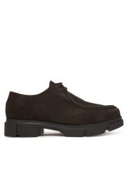 Guess Półbuty FMFFIO SUE13 Brązowy. Brązowe codzienne półbuty męskie Guess, z aplikacjami, ze skóry, bez obcasa, bez zapięcia. Za 539.99 zł.