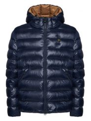 Blauer Kurtka przejściowa 25WBLUC02079 Granatowy Regular Fit. Niebieskie kurtki męskie Blauer, m, bez wzorów, z syntetyku, bez ramiączek, bez kaptura. Za 1,139.00 zł.