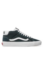 Vans Tenisówki Mid Skool 37 VN0A3TKF6921 Zielony. Zielone trampki męskie Vans, bez wzorów, z materiału, bez zapięcia. Za 249.99 zł.