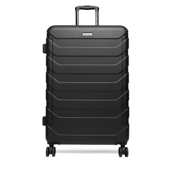 Walizka duża GINO ROSSI. Czarne walizki męskie Gino Rossi, bez wzorów, duże. Za 299.99 zł.