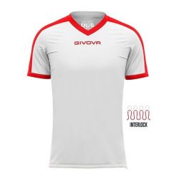 Koszulka Sportowa Givova Revolution 3XL Biała-Czerwona - Oddychająca i Lekka. Białe t-shirty sportowe męskie Givova, xl, bez wzorów, sportowe, bez ramiączek. Za 122.99 zł.