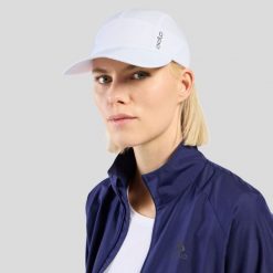 Czapka biegowa ODLO Performance X-Light Pack ultralekka i składana. Białe czapki męskie Odlo, bez wzorów, sportowe. Za 136.80 zł.