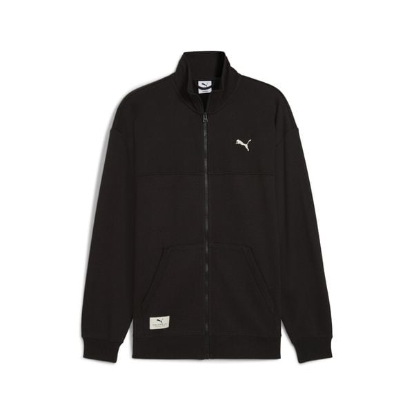 Męska bluza dresowa PUMA Class Pinnacle PUMA. Czarne bluzy nierozpinane męskie Puma, m, bez wzorów, z dresówki, bez kaptura, do biegania. Za 279.00 zł.