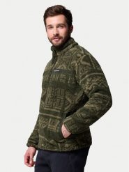 Columbia Polar Rugged Ridge™ 2135471 Zielony Regular Fit. Zielone bluzy z polaru męskie Columbia, m, bez wzorów, z polaru, sportowe, bez ramiączek, bez kaptura. Za 349.99 zł.