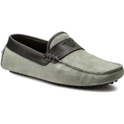 Mokasyny EMPORIO ARMANI - X4B118 XL269 P519 Cement/Black. Mokasyny męskie marki Emporio Armani. W wyprzedaży za 829.00 zł.