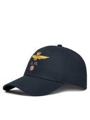 Aeronautica Militare Czapka z daszkiem 261HA1100UCT02848 Granatowy. Niebieskie czapki męskie Aeronautica Militare, bez wzorów, z bawełny. Za 189.99 zł.