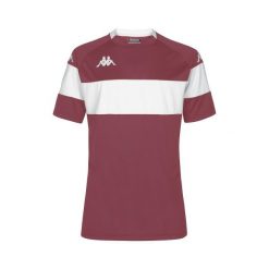 Jersey Kappa Dareto. Białe t-shirty sportowe męskie Kappa, bez wzorów, z jersey, sportowe, bez ramiączek. Za 176.50 zł.