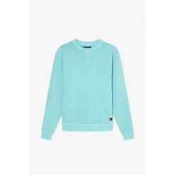 Bluza Le Temps des cerises Varel. Niebieskie bluzy nierozpinane męskie Le Temps Des Cerises, m, bez wzorów, bez ramiączek, bez kaptura. W wyprzedaży za 174.00 zł.