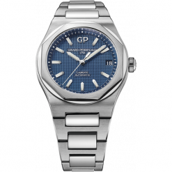 ZEGAREK GIRARD PERREGAUX LAUREATO 42 MM 81010-11-431-11A. Niebieskie zegarki sportowe GIRARD-PERREGAUX. Za 51,190.00 zł.