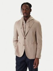 BOSS Marynarka C-Hanry 50562499 Khaki Slim Fit. Brązowe marynarki męskie Boss, m, bez wzorów, z syntetyku. Za 2,399.00 zł.