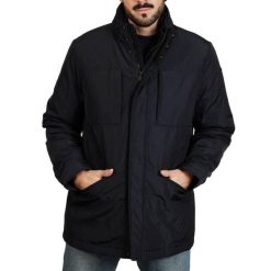 Kurtka GEOX M RENNY OUTER JKT Niebieski. Niebieskie kurtki męskie Geox, m, bez wzorów, z tkaniny, casualowe, bez ramiączek, bez kaptura. Za 530.99 zł.
