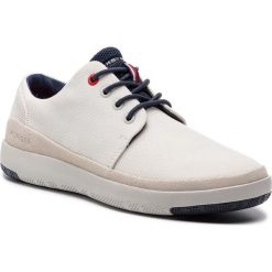 Sneakersy TOMMY HILFIGER - Light Material Mix Lace Up Shoe FM0FM02069 White 100. Buty sportowe na co dzień męskie marki Tommy Hilfiger. Za 539.00 zł.