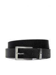 Guess Pasek Męski BMCLSL P4335 Czarny. Czarne paski męskie Guess, z aplikacjami, ze skóry. Za 169.99 zł.