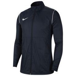 Kurtka do piłki nożnej męska Nike RPL Park 20 RN JKT. Niebieskie kurtki męskie Nike, m, bez wzorów, sportowe, bez ramiączek, bez kaptura. Za 207.32 zł.