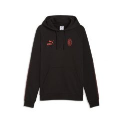 Męska bluza z kapturem AC Milan KING PUMA. Czarne bluzy z kapturem męskie Puma, m, bez wzorów, z kapturem. Za 299.00 zł.