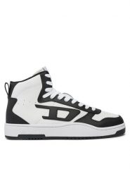Diesel Sneakersy S-Ukiyo V2 Mid Y03364 P5576 H1532 Biały. Białe buty sportowe na co dzień męskie Diesel, m, bez wzorów, ze skóry, bez ramiączek, bez kaptura. Za 699.99 zł.