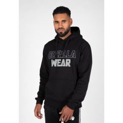 Nevada Bluza z kapturem - Czarny. Czarne bluzy nierozpinane męskie GORILLA WEAR, s, bez wzorów, z kapturem. Za 389.00 zł.