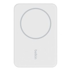 Belkin Magnetic Wireless 5000mAh biały. Białe powerbanki . Za 159.90 zł.