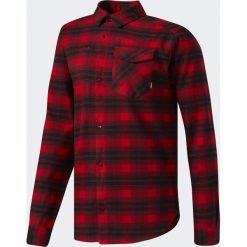 Adidas Koszula męska Stretch Flannel Shirt czerwono czarna r. S (BR7936). Koszule męskie ADIDAS. Za 186.00 zł.
