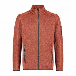 Bluza męska turystyczna CMP 30H5887. Brązowe bluzy nierozpinane męskie CMP, m, bez wzorów, sportowe, bez ramiączek, bez kaptura. W wyprzedaży za 188.99 zł.