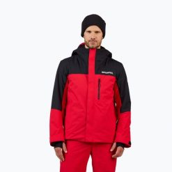 Kurtka narciarska męska Rossignol Velika Insulated Sports Red - M. Czerwone kurtki narciarskie i snowboardowe męskie Rossignol, na zimę, m, bez wzorów, bez kaptura, narciarskie. Za 1,449.00 zł.