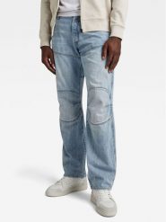 G-Star Raw Jeansy 5620 3D D23699-D536 Niebieski Regular Fit. Niebieskie jeansy męskie G-Star Raw, bez wzorów, z bawełny, retro. Za 429.99 zł.