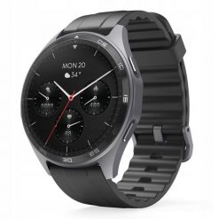 Smartwatch Zegarek Sportowy Hama Fit Watch 7010 GPS AMOLED okrągły czarny. Czarne zegarki smartwatch HAMA. W wyprzedaży za 367.15 zł.