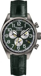 Zegarek Aviator Zegarek męski Aviator V.2.25.7.171.4 zielony. Zielone zegarki męskie Aviator. Za 2,590.00 zł.