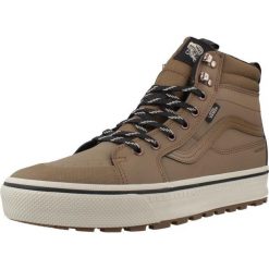 Buty VANS MTE SK8-HI WATERPROOF Brązowy. Brązowe buty trekkingowe męskie Vans, bez wzorów, ze skóry, bez zapięcia, trekkingowe. Za 637.99 zł.