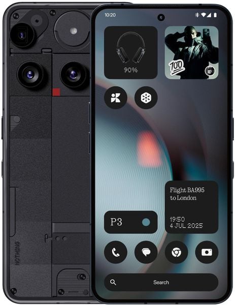 Smartfon Nothing Phone (3) 5G 12/256GB Czarny (A10000022). Czarne smartfony Nothing. Za 3,965.99 zł.