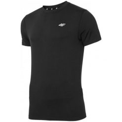 4F Koszulka Męska H4Z17 tsmf001 Czarny S. T-shirty sportowe męskie 4f. W wyprzedaży za 35.00 zł.